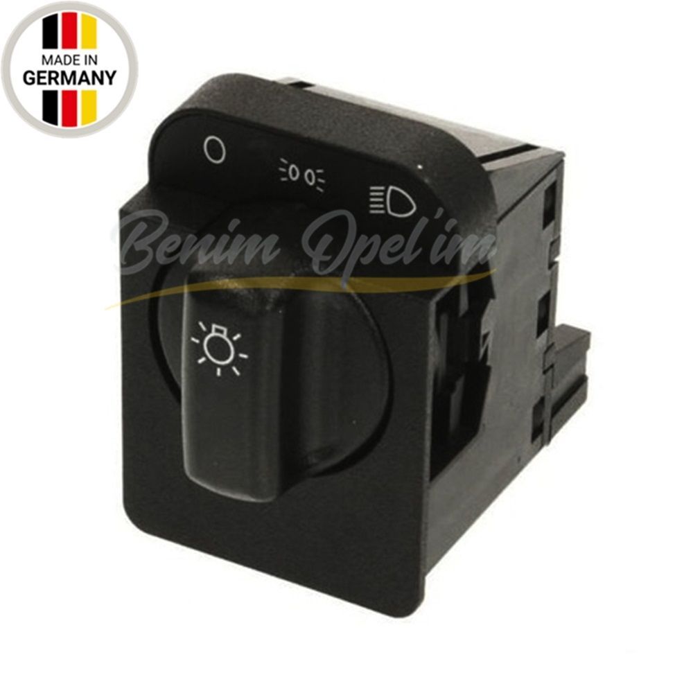 Product Code : 1241319G - Interior And Exterior Light Switch Black Opel Astra F, Corsa B, Tigra A Imported Best Quality 1241319