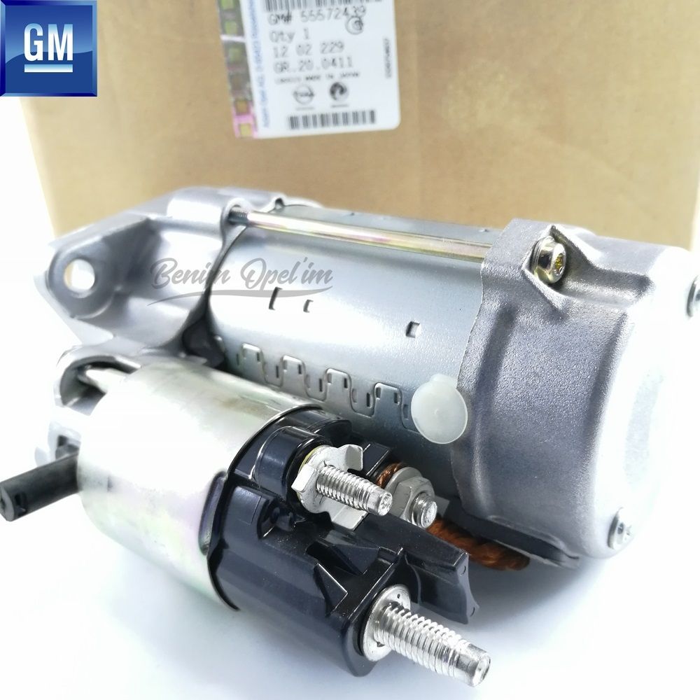 Product Code : 1202229 - Complete 15 Gear Starter 12V 1.6/1.8 Chevrolet Aveo T300, Trax, Opel Astra J, Mokka GM Original 1202229 - 55572439 - 55572439