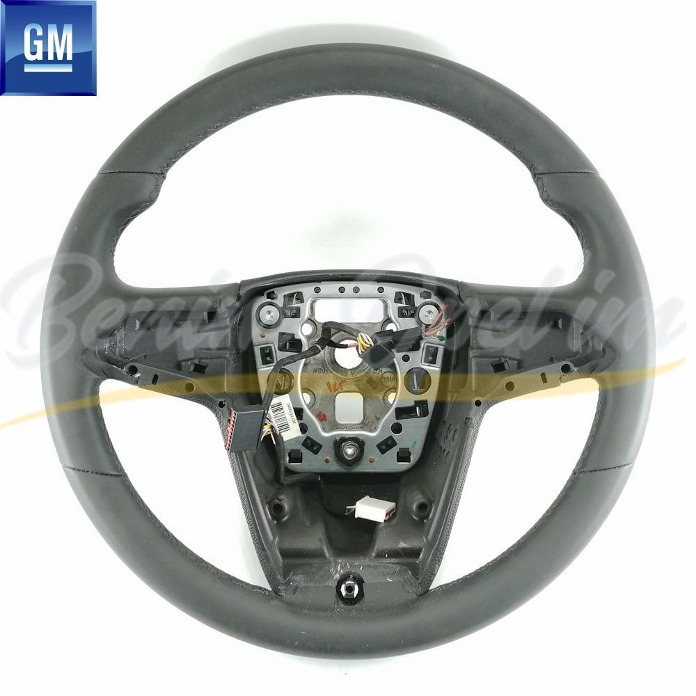 Product Code : 913400 - Opel Insignia A Steering Wheel Black Three-spoke Leather GM Genuine 913400 - 13294295