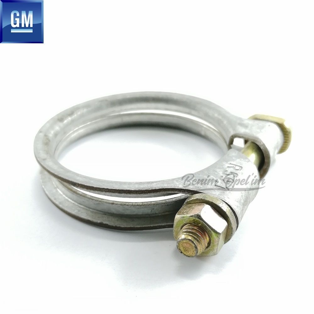 Rear Exhaust Muffler Clamp 65mm 2.0/2.5/2.6/3.2 Opel Calibra, Omega B, Vectra A GM Genuine 856275 - 90423153