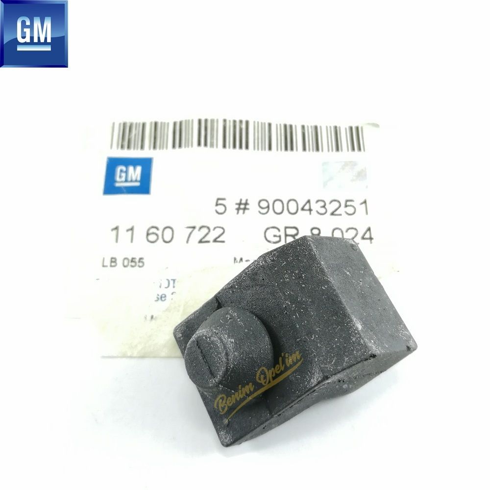 Engine Bonnet Side Support Mount Opel Astra F, Calibra, Corsa B, Tigra A, Omega A, Vectra A GM Genuine 1160722 - 90043251