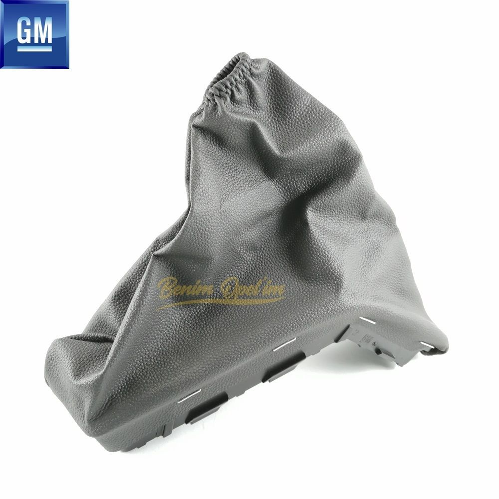 Product Code : 578424 - Opel Astra H Leather Hand Brake Boot Black GM Genuine 578424 - 13122456