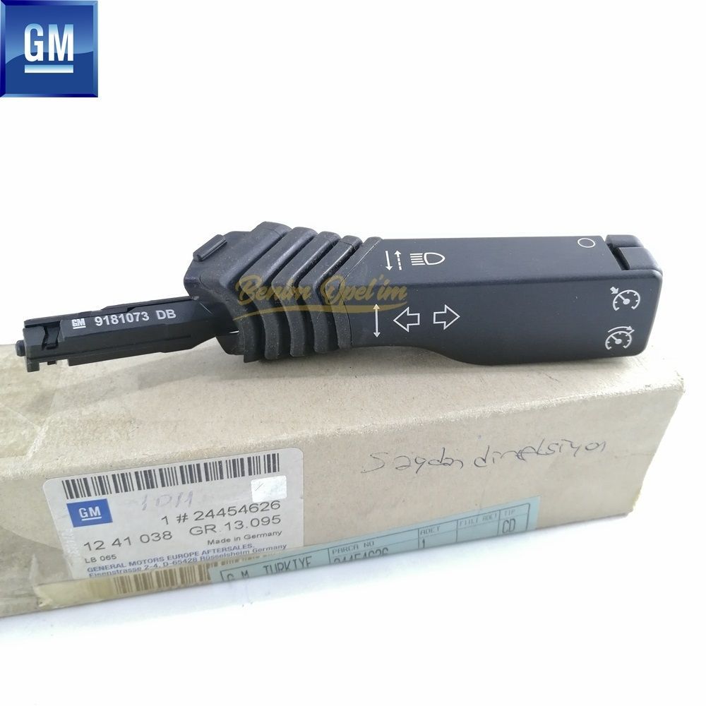 Product Code : 1241038 - Opel Vectra C, Signum Cruise Control Selector And Signal Handle Black (DB) GM Genuine 1241038 - 24454626