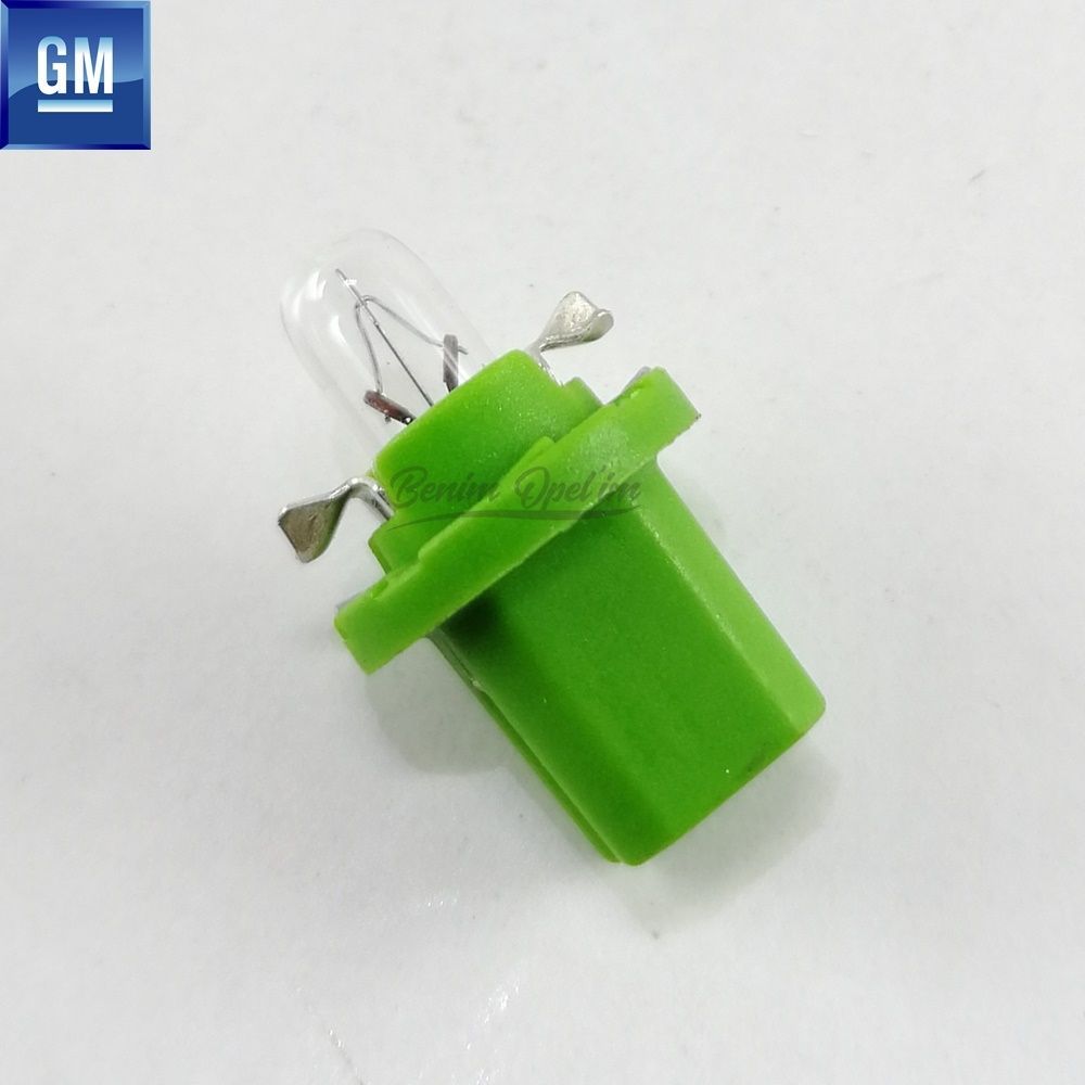 Product Code : 2098305 - Socket Indicator Bulb Green 12V/2W Opel Astra F, Calibra, Corsa B, Tigra A, Omega A B, Vectra A B GM Genuine 2098305 - 93154898 - 93154898