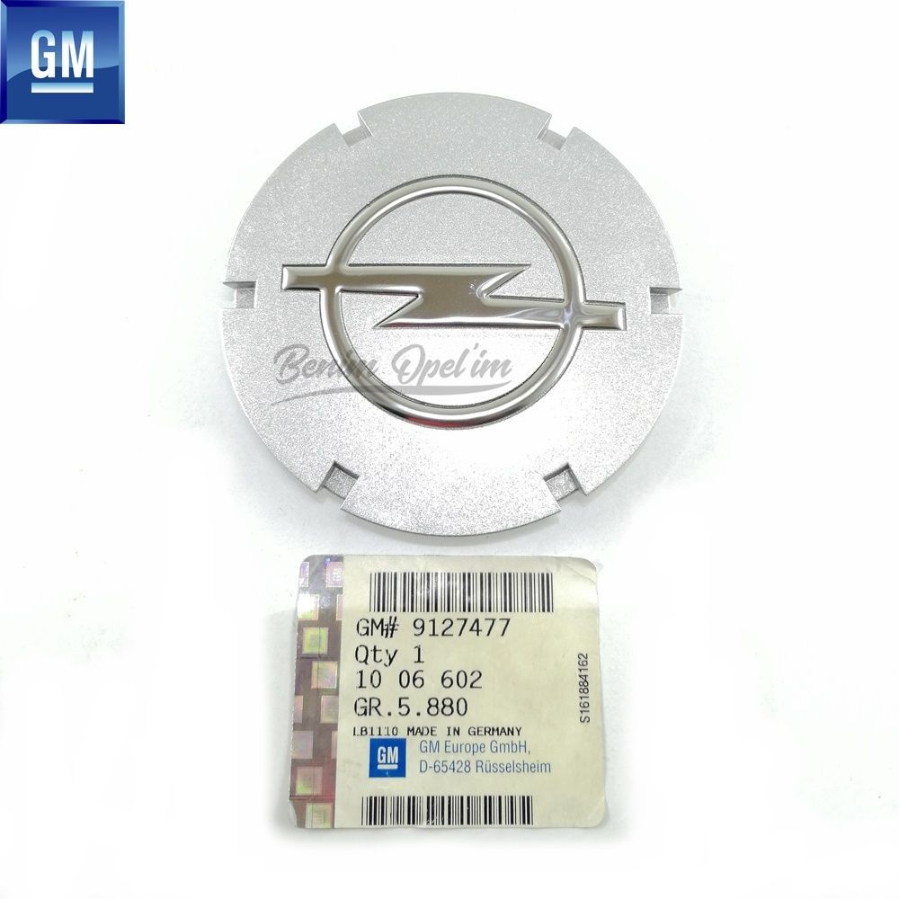 Product Code : 1006602 - Opel Astra G, Zafira A Wheel Hub Light Grey 6Jx15 Inch 1 Piece Price GM Genuine 1006602 - 9127477