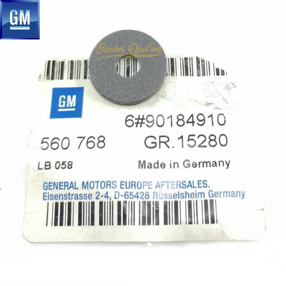 Product Code : 560768 - Opel, Chevrolet Washer Insulator Sponge 2Cm. (Multipurpose) GM Original 560768 - 90184910