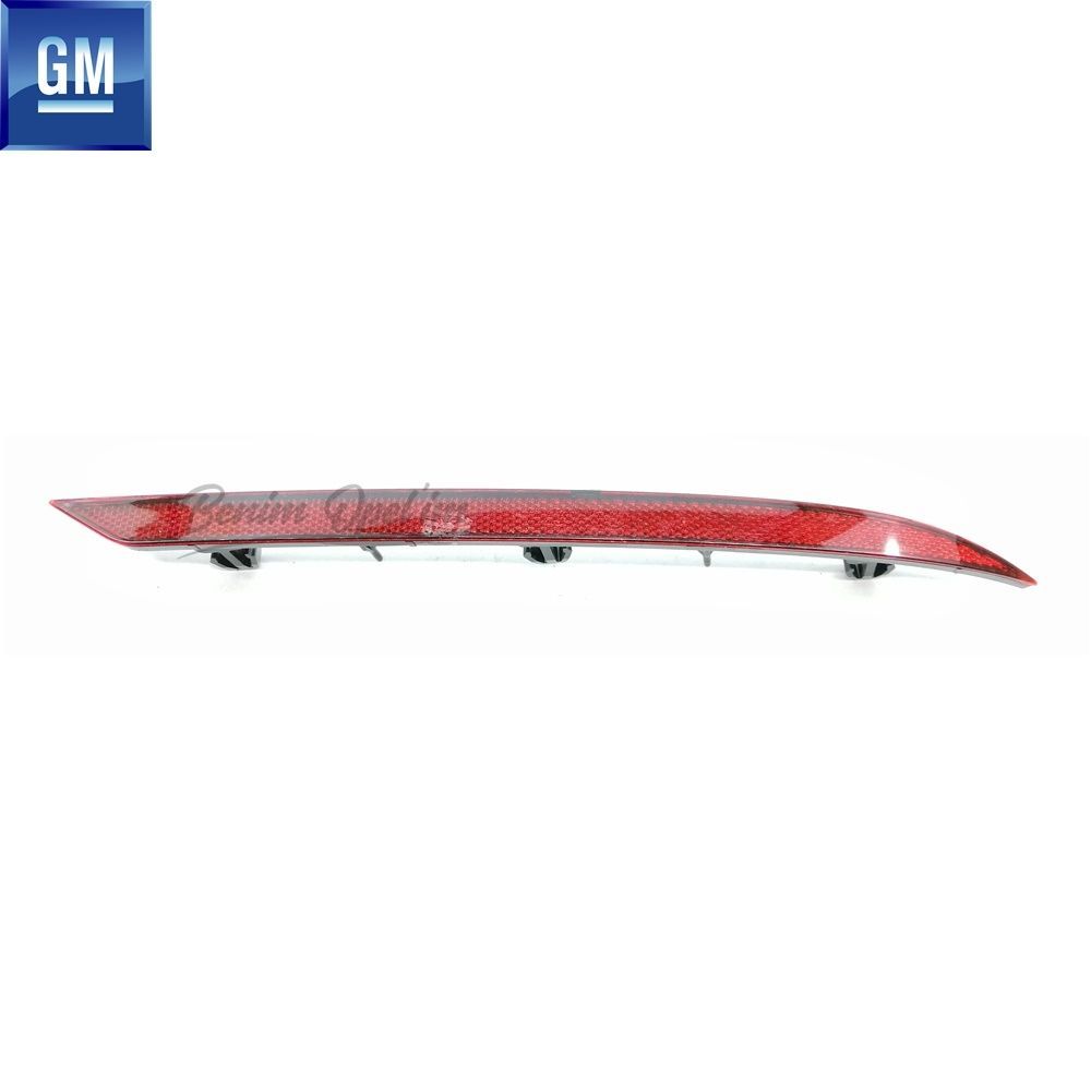 Opel Astra J HB Right Rear Bumper Reflector Red GM Genuine 1456010 - 13370760