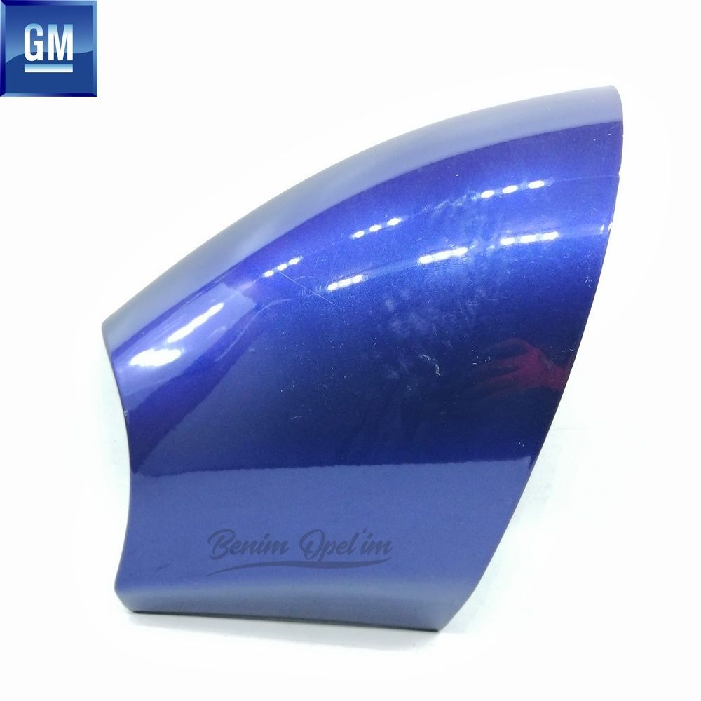 Product Code : 1428656M - Opel Vectra B 1996-1999 Large Type Right Outside Rear View Mirror Cover Blue GM Original 1428656M - 90545852