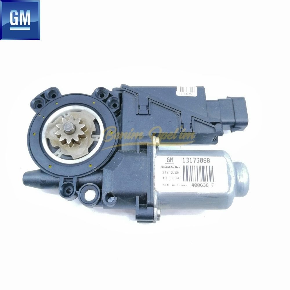 Opel Corsa C Left Front Door Window Jack Motor (After 2004) GM Original 6207120 - 13173069