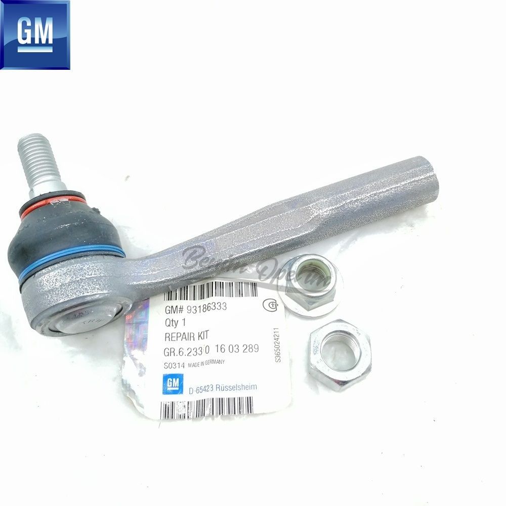 Product Code : 1603289 - Opel Astra H, Zafira B Left Tie Rod End Repair Kit GM Genuine 1603289 - 93186333