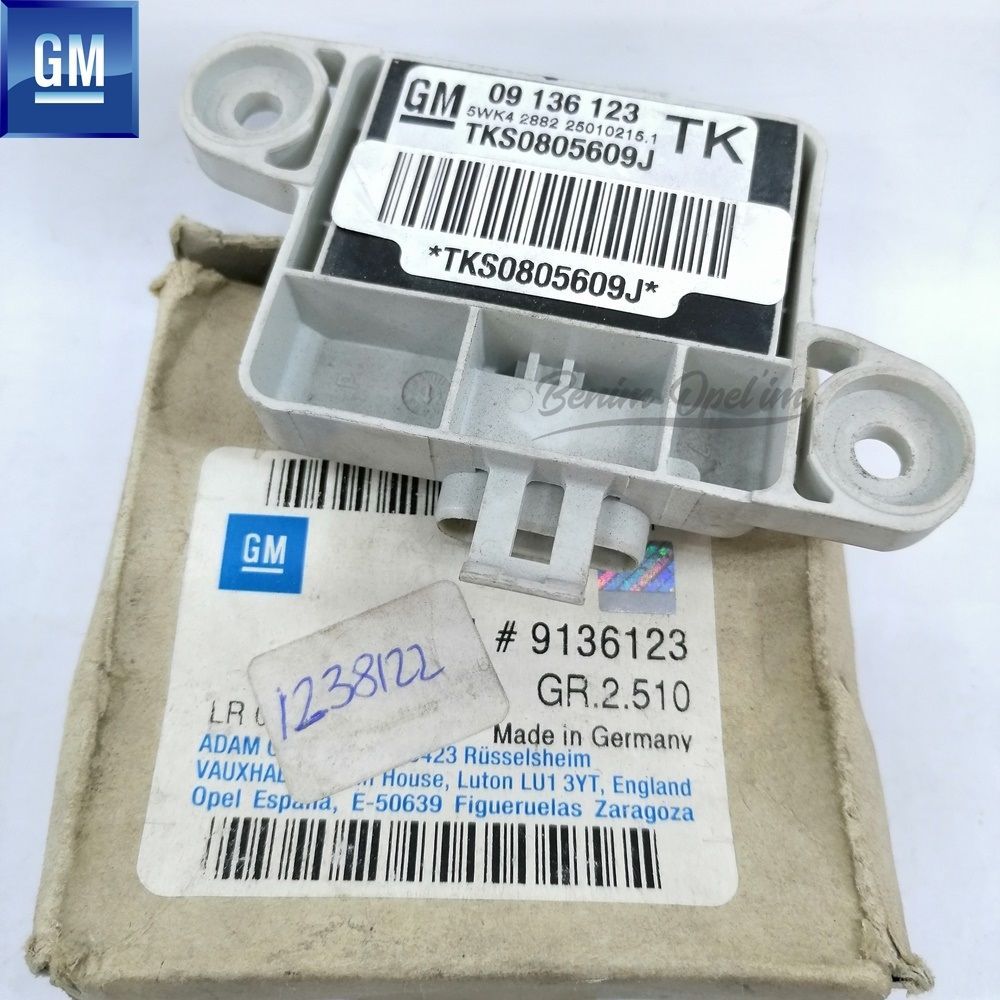 Product Code : 9136123 - Opel Vectra B Passenger Side Right Side Airbag Sensor (TK) GM Genuine 9136123 - 1238928