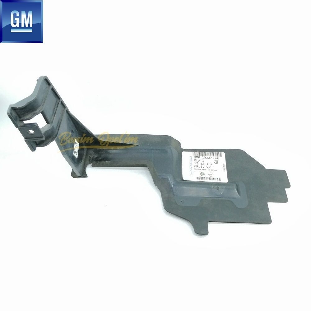 Product Code : 1312137 - Opel Astra J Right Radiator Air Diverter 1.3/1.4/1.6/2.0 (WJ4) GM Genuine 1312137 - 13337114