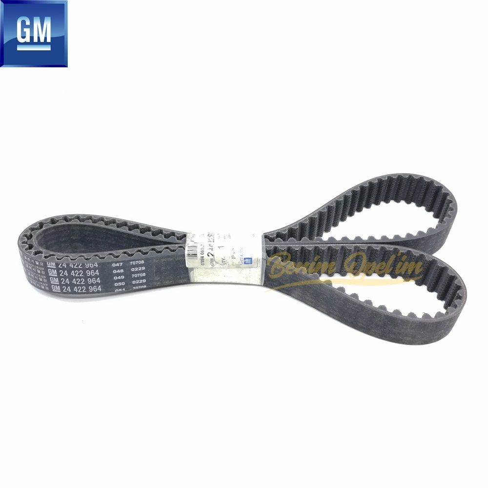 146 Tooth Timing Belt 1.6 Chevrolet Aveo T250/T255, Cruze, Trax, Opel Zafira A, Astra G, Astra H GM Original 24422964 - 93180815