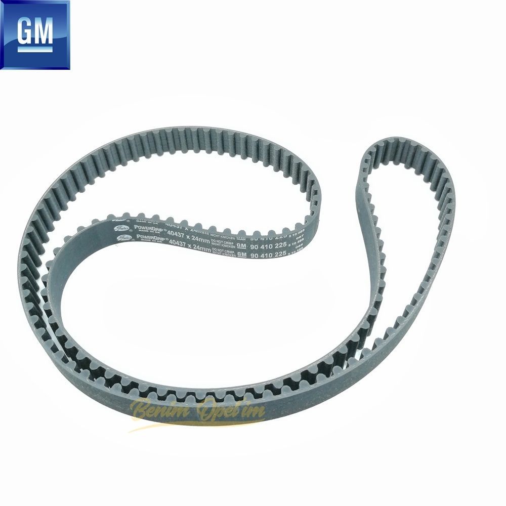 Toothed Timing Belt 40437X24mm 2.0 Opel Astra F Calibra Kadette E Vectra A GM Genuine 636567 - 90410225 - 90410225