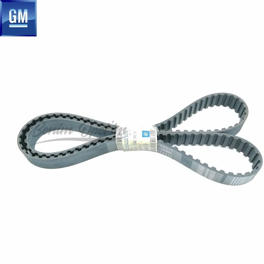 Toothed Timing Belt 1.5/1.7 Diesel Opel Astra F, Corsa B, Tigra A, Vectra A, Vectra B GM Genuine 636352 - 94385561