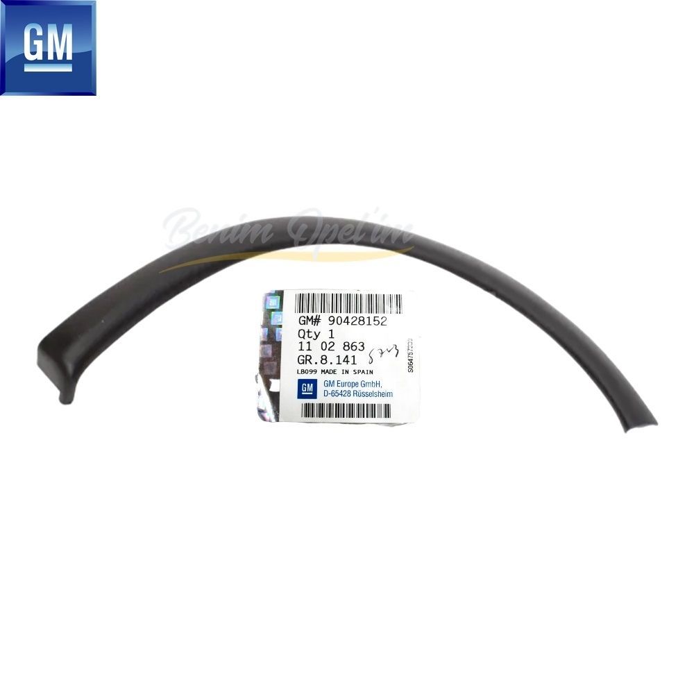 Product Code : 1102863 - Opel Combo B Right Front Fender Outer Bakelite Black GM Original 1102863 - 90428152