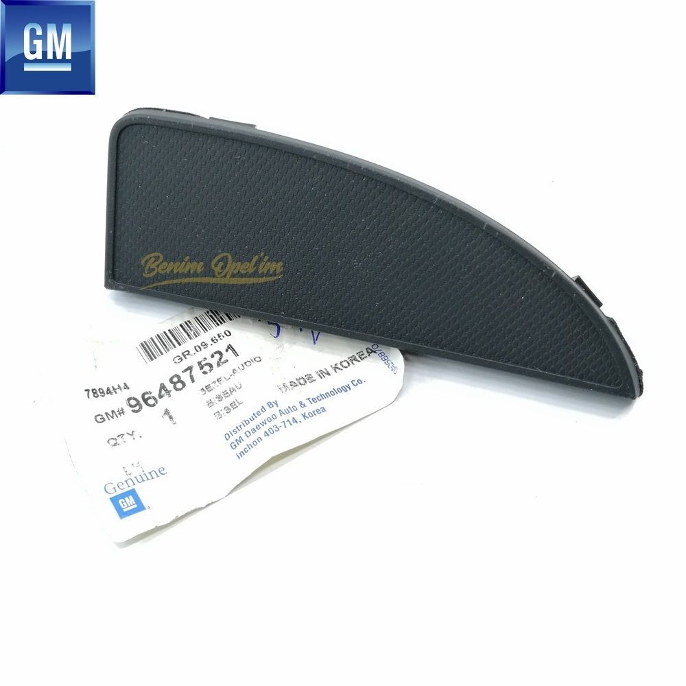 Product Code : 96487521 - Chevrolet Rezzo U100 Left Side Cd Player Cover Black GM Original 96487521