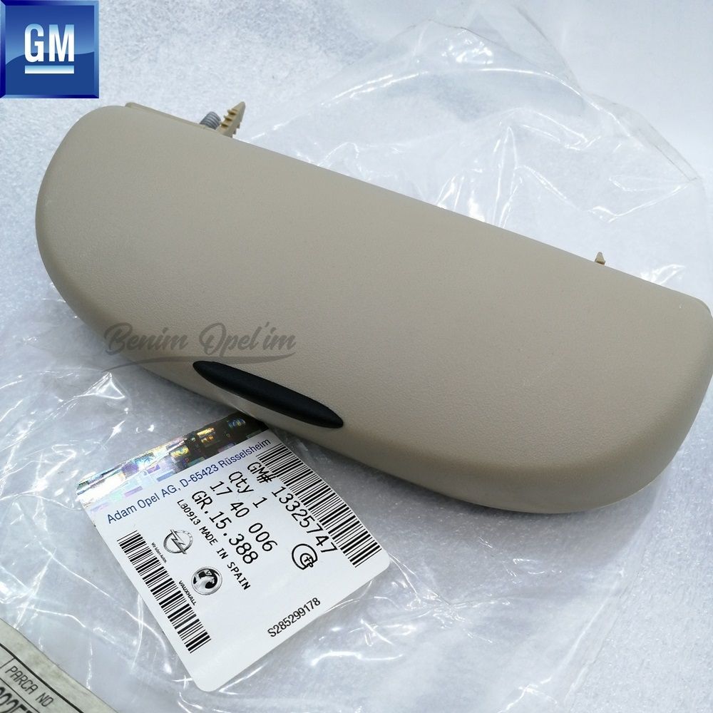 Opel Insignia A, Zafira C Roof Spectacle Cup Beige GM Genuine 1740006 - 13325747