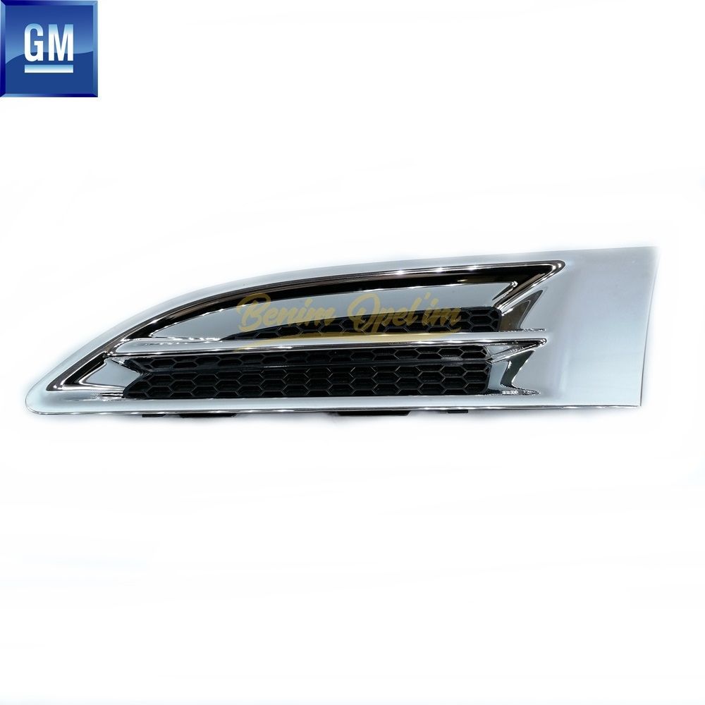 Product Code : 96894155 - Chevrolet Aveo T250, Aveo T255 Left Front Fender Grille Chrome GM Genuine 96894155