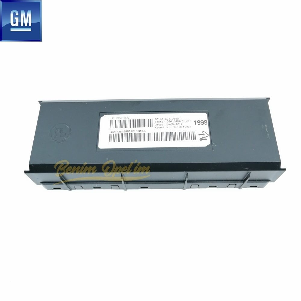 Product Code : 1822332 - Opel Astra J Climate Control Unit Brain GM Genuine 1822332 - 13581999