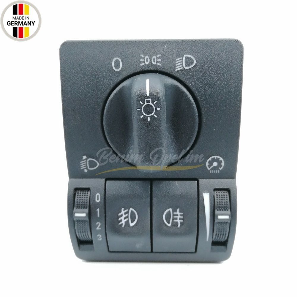 Product Code : 6240097G - Opel Vectra B , astra G Complete Fog Headlamp Switch Black (Ll) Imported Best Quality 6240097