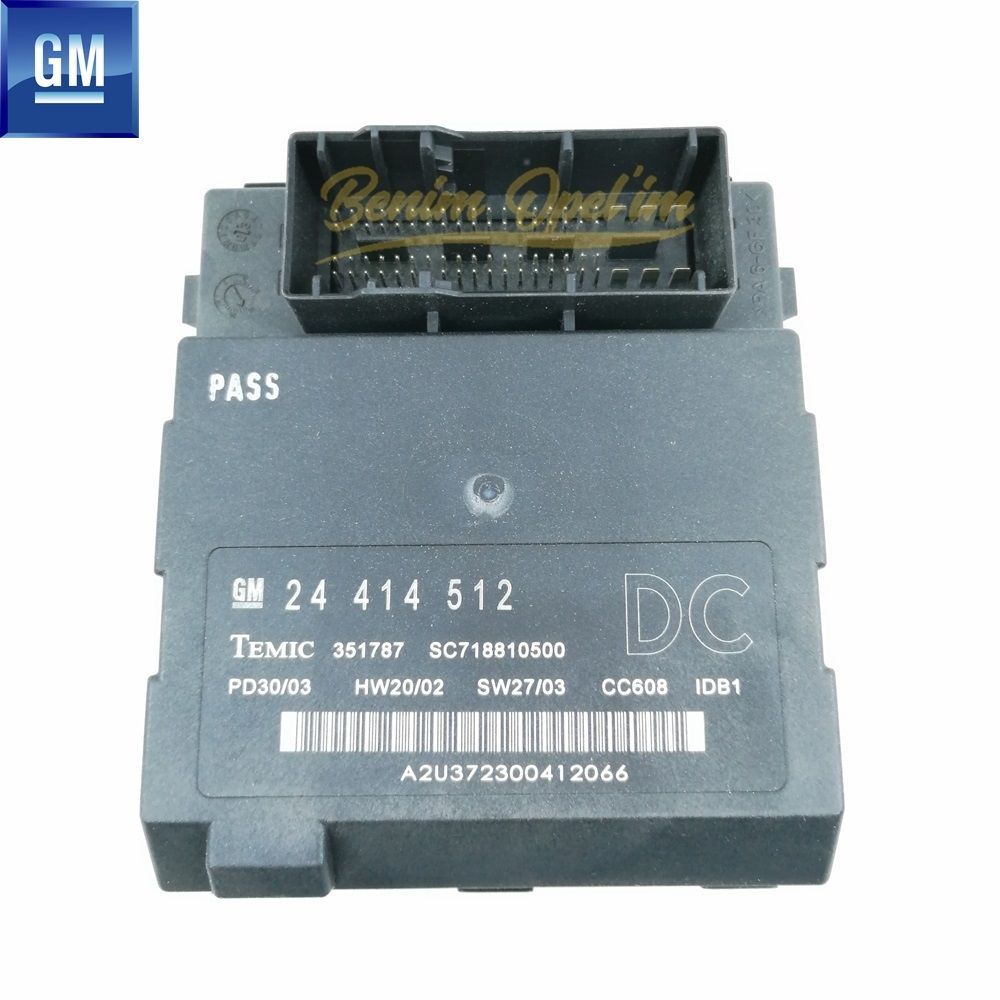 Product Code : 6235315 - Opel Vectra C, Signum Multifunction Body Control Unit (Dc) GM Genuine 6235315 - 13168782