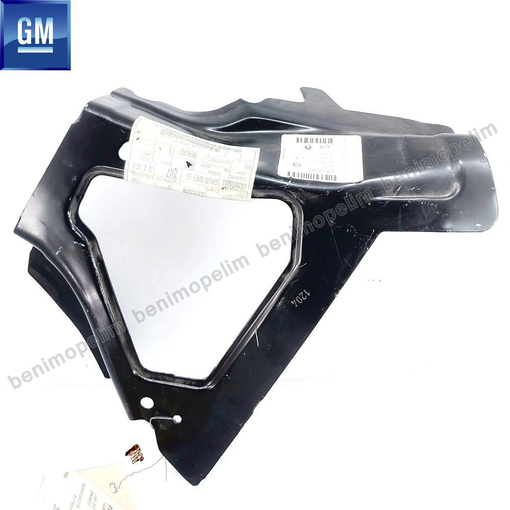 Opel Corsa D, Corsa E Engine Bonnet Left Hinge Sheet GM Original 93189580 - 120471