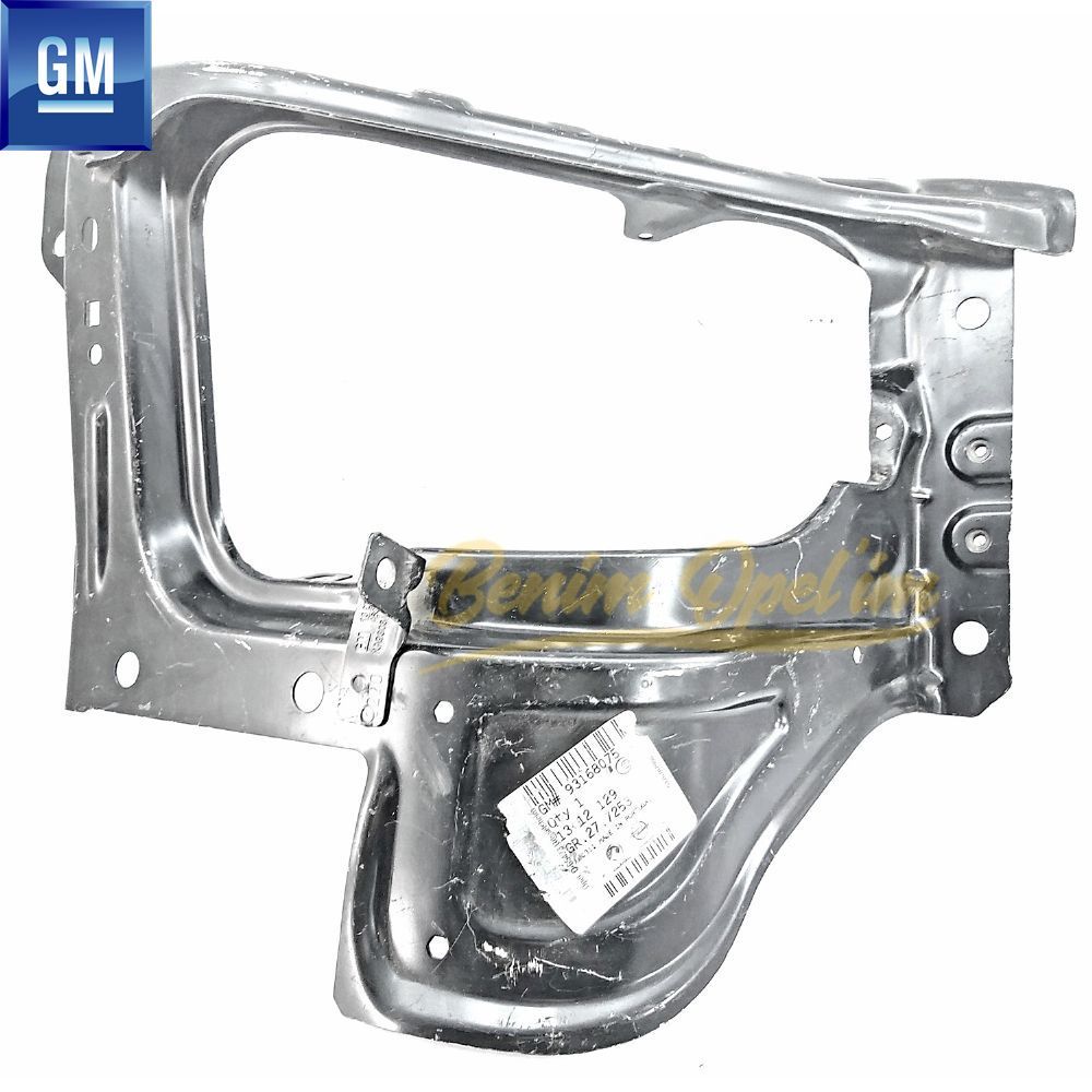 Product Code : 1312129 - Opel Meriva B Complete Right Headlight Housing Sheet GM Original 93168075 - 13422317