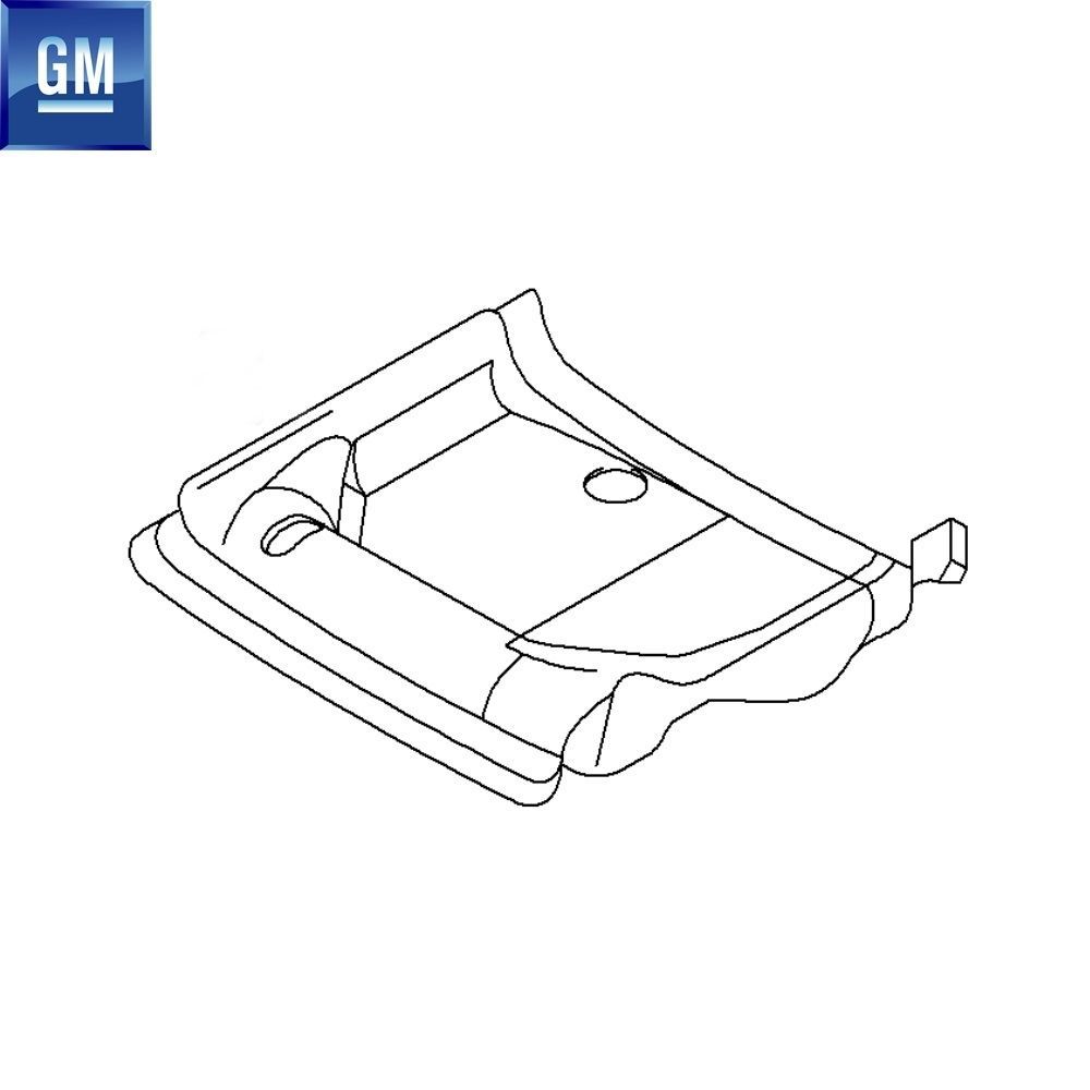 Product Code : 802643 - Opel Vectra C Fuel Tank Housing Sheet GM Genuine 802643 - 24401337