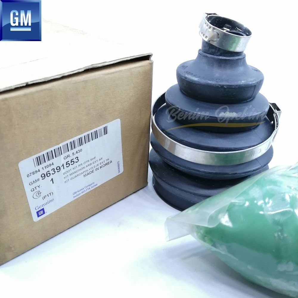 Outer Axle Boot Kit Chevrolet Aveo, Captiva, Kalos, Lacetti, Opel Antara GM Original 96391553 - 4810782