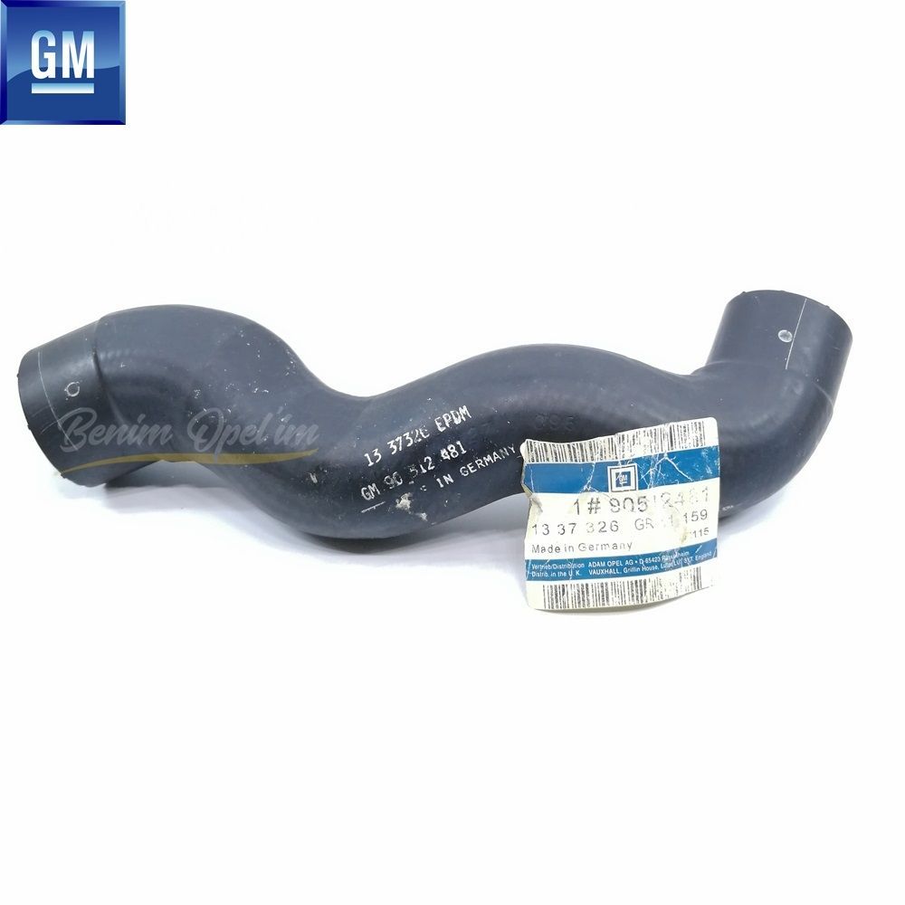 Opel Vectra B Radiator Inlet Hose X16Szr GM Genuine 1337326 - 90512481