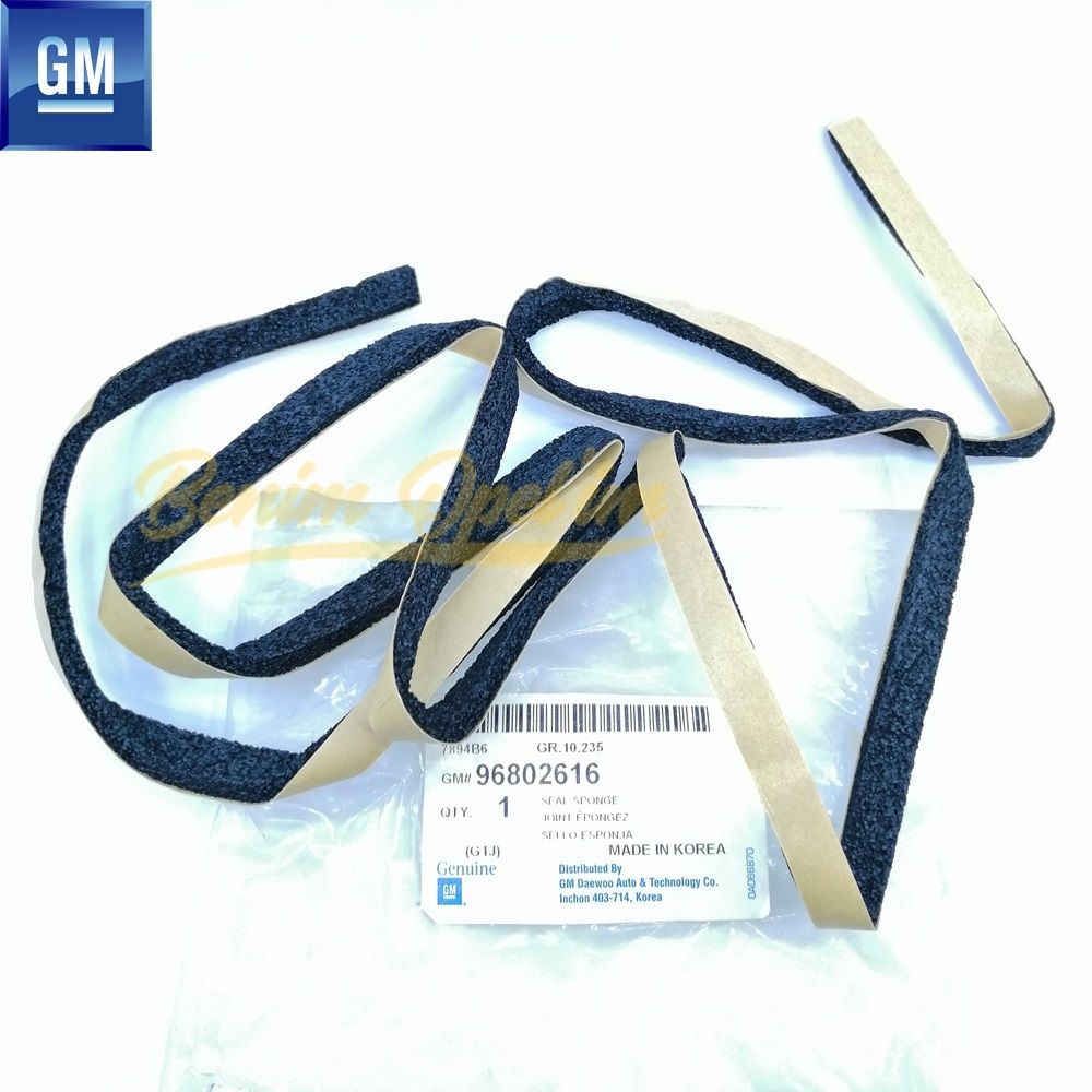 Chevrolet Lacetti J200 Windscreen Insulation Sponge Tape GM Original 96802616