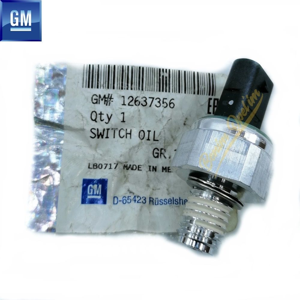 Lower Oil Pressure Relay 1.0/1.4/1.4/1.5/1.6/2.0 Chevrolet Captiva C140, Trax, Opel Astra J K, Corsa E, Insignia A B, Meriva B, Mokka, Zafira C GM Genuine 12637356 - 1248033