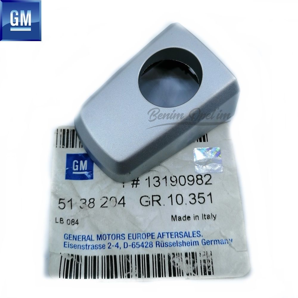 Product Code : 5138204 - Opel Zafira B, Astra H Left Front Door Exterior Release Lever Button Matte Grey (Driver Side) GM Genuine 5138204 - 13190982