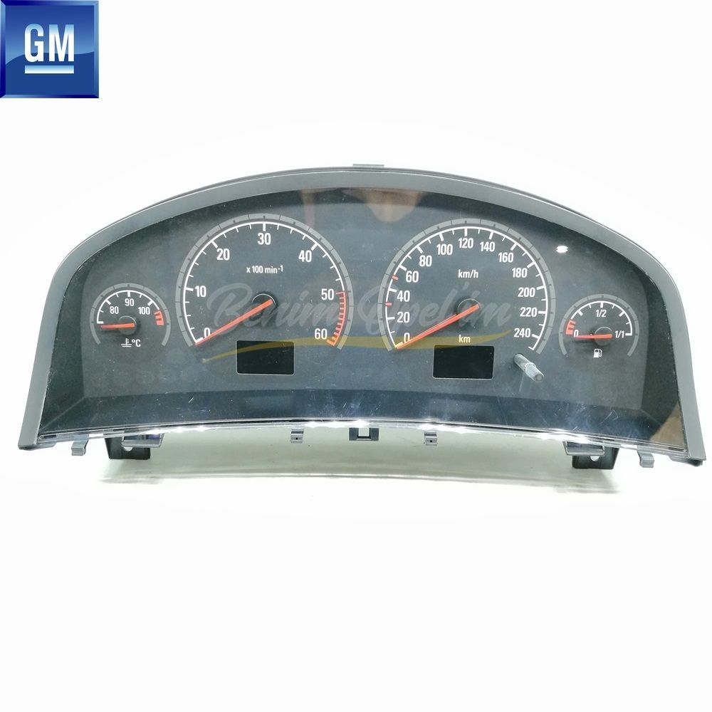 Product Code : 6260510 - Opel Vectra C, Signum Complete Mileage Indicator Panel Black 250Kmh (UX, CQ) GM Genuine 6260510 - 93182019