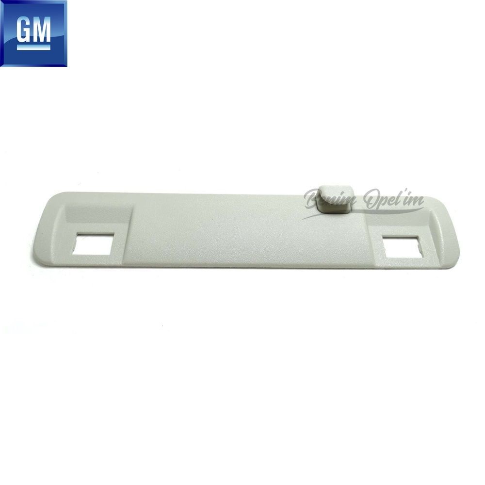 Opel Vectra B, Astra F Unlit Rear Roof Handle Lower Cover Light Grey (Without Lamp Inlet) GM Genuine 2356401 - 90328554