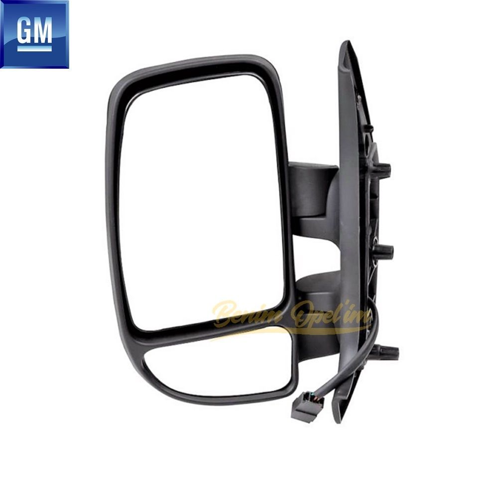 Product Code : 4415381 - Opel Movano A, Renault Master Complete Electric Left Outside Rear View Mirror Black GM Genuine 4415381 - 93181026