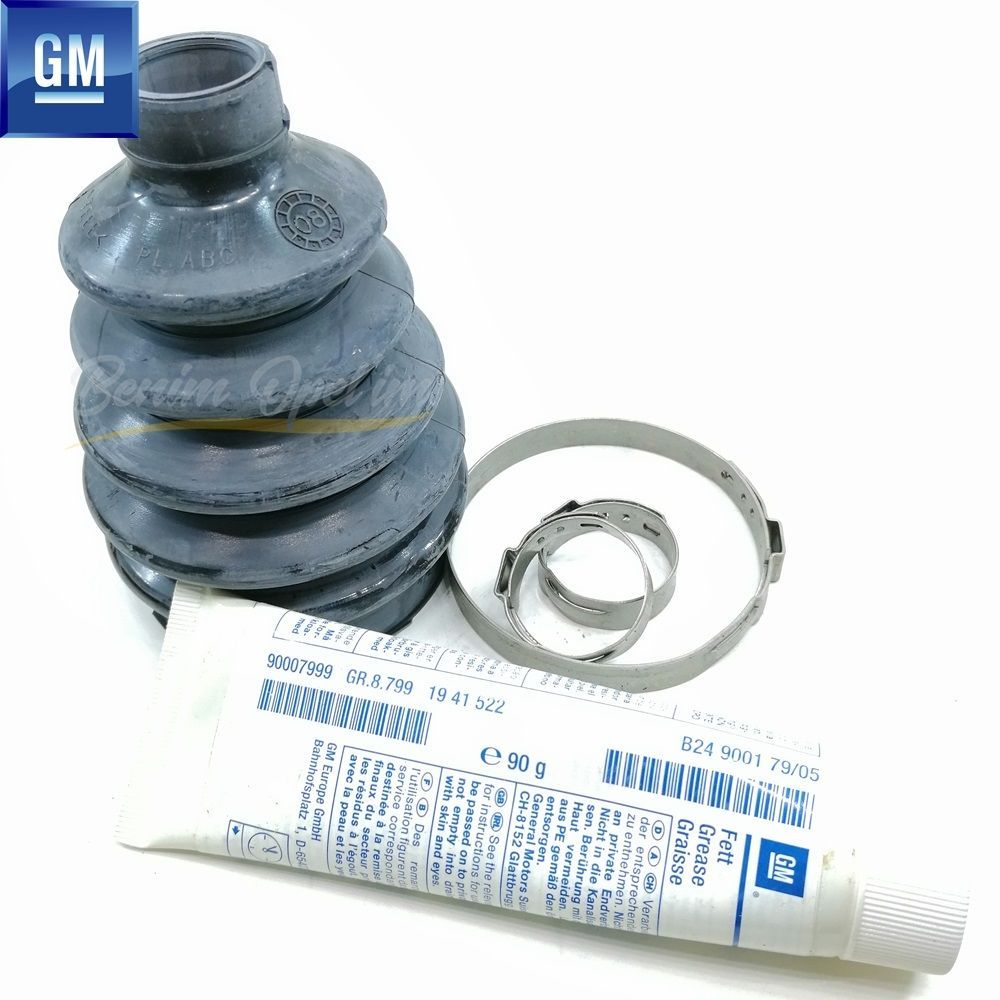 Outer Axle Boot Kit Grease Lubricated Opel Corsa B C D, Astra G H, Zafira A B, Tigra A GM Genuine 1603005 - 26067603