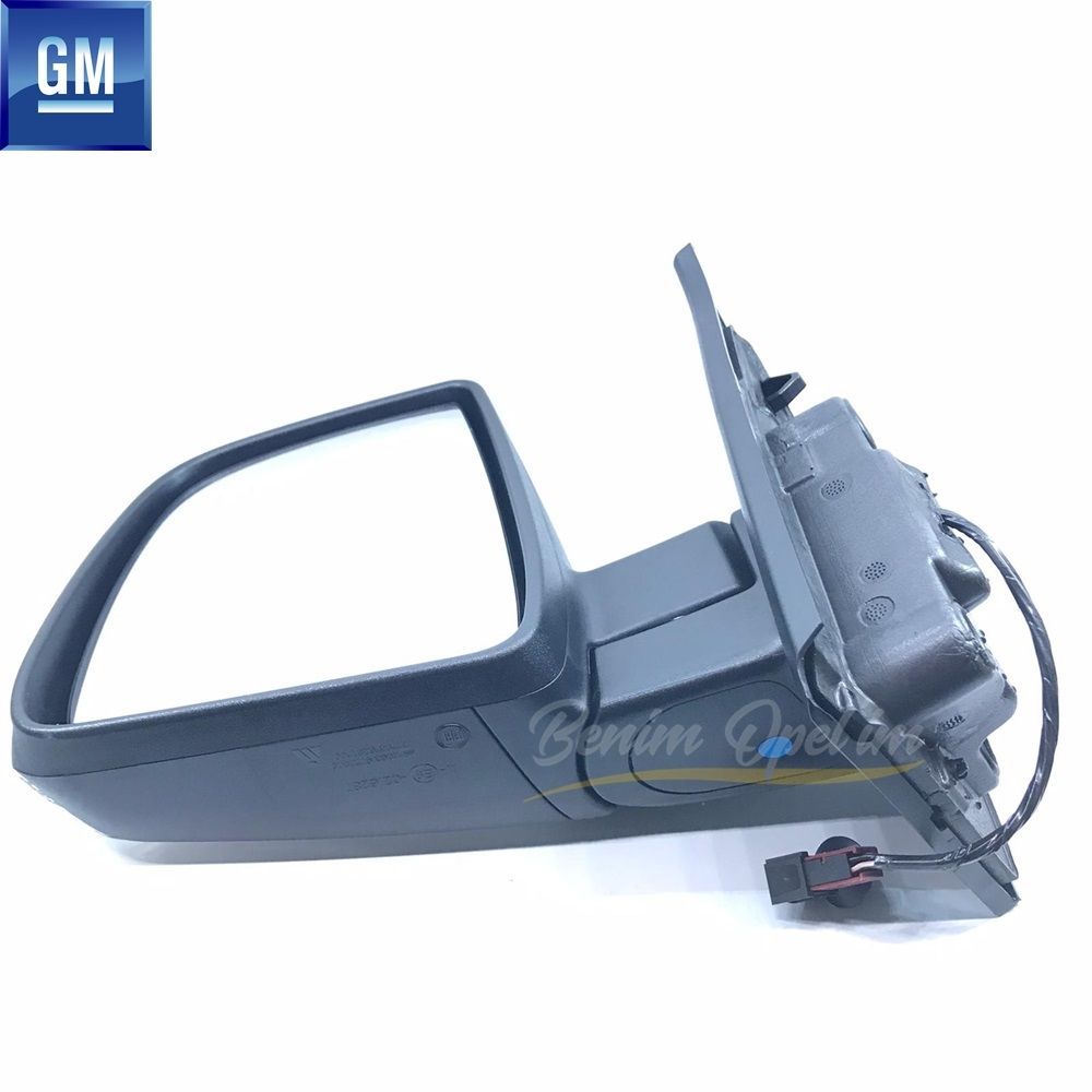 Opel Combo D Left Outside Rear View Mirror Black GM Original 1426585 - 95511498