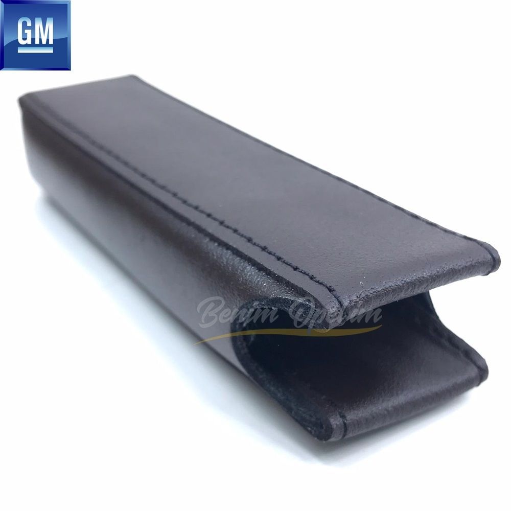 Product Code : 1786982 - Classic Opel Car 400 Tape Code Storage Pouch Brown Leather GM Genuine 1786982 - 90506174