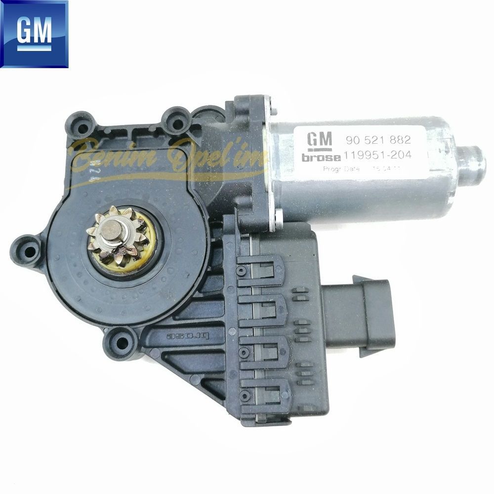 Opel Astra G, Zafira A Right Front Door Window Motor GM Genuine 6207046 - 90521882