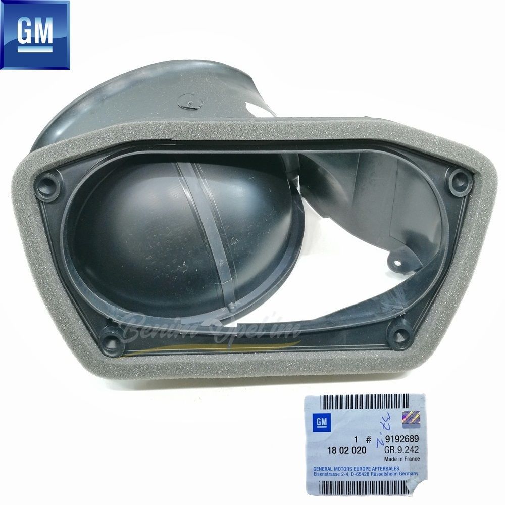 Opel Astra G, Zafira A Air Circulation Feedback Cover GM Genuine 1802020 - 9192689