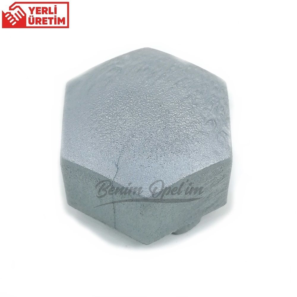 Product Code : 1008212Y - Wheel Hub Lug Cap Silver Grey Small Type Opel Astra F, Astra G, Zafira A, Corsa B, Tigra A, Omega B, Vectra A, Vectra B 1st Class Quality 1008212