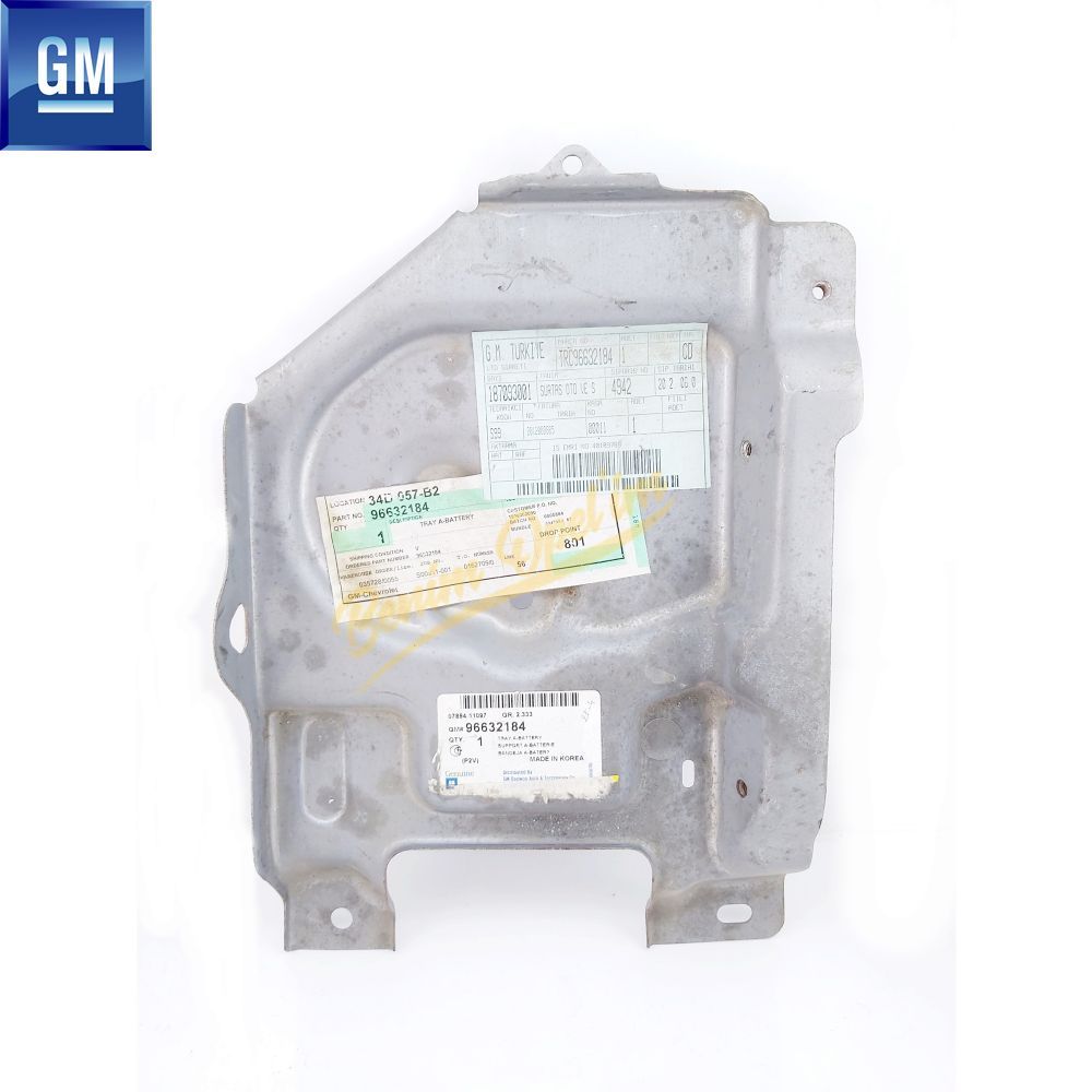 Chevrolet Epica V250 Battery Support Sheet GM Original 96632184