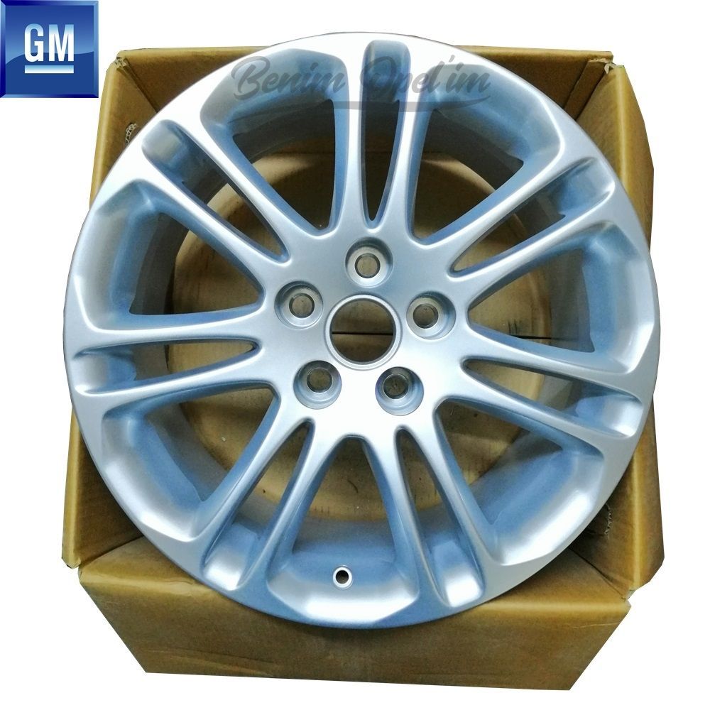 Opel Insignia A Steel Rim Silver Grey 5 Wheel 8Jx18 Code: Mak 1 Piece Price GM Genuine 1002588 - 13239885 - 13239885