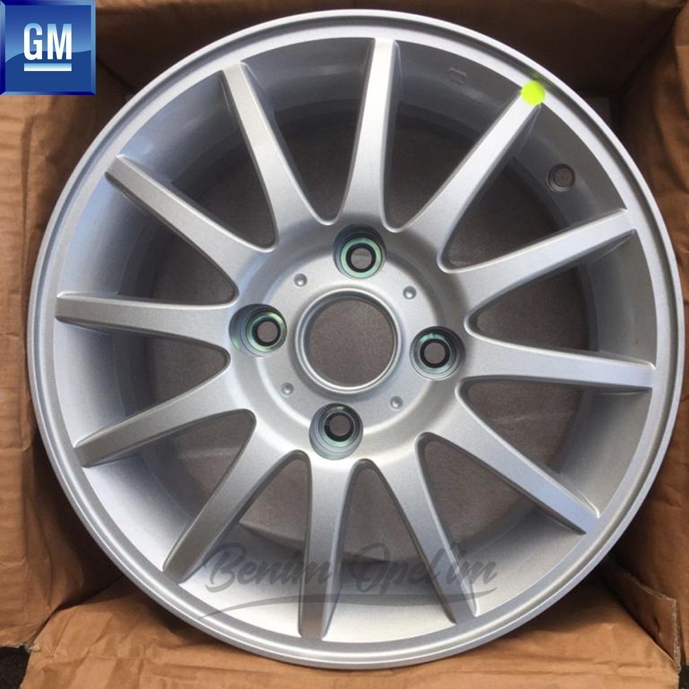 Product Code : 96406013 - Chevrolet Lacetti J200 Steel Rim Silver Grey 4 Wheel 6Jx15 1 Piece Price GM Genuine 96406013