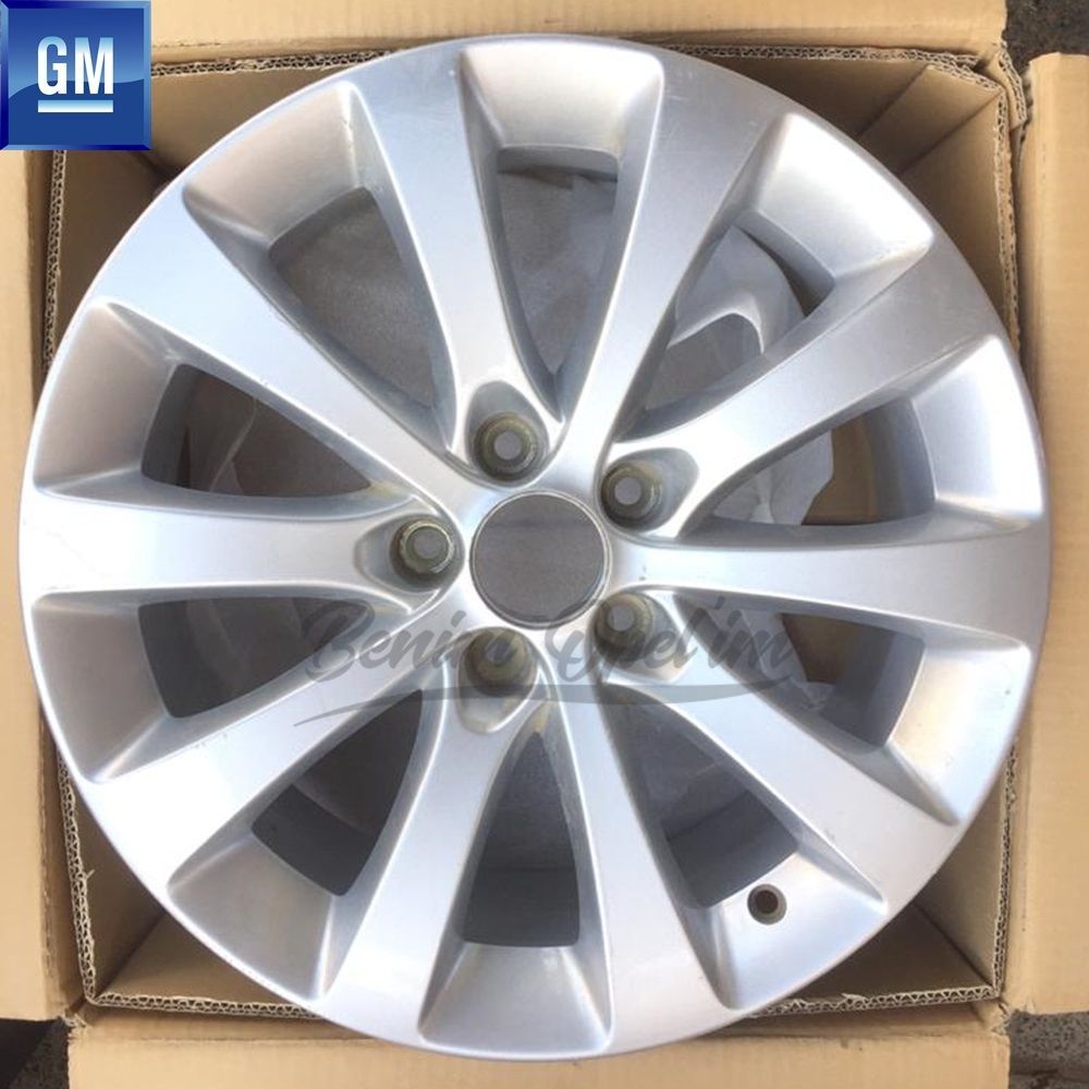 Product Code : 13269541 - Opel Meriva B Steel Rim Silver Grey 5 Wheel 7Jx17 17 Inch Code: AADF 1 Piece Price GM Original 13269541 - 1002549