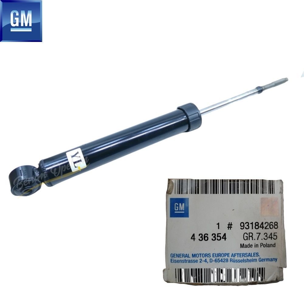 Product Code : 436354 - Opel Tigra B Complete Rear Shock Absorber (Yl) GM Genuine 436354 - 93184268