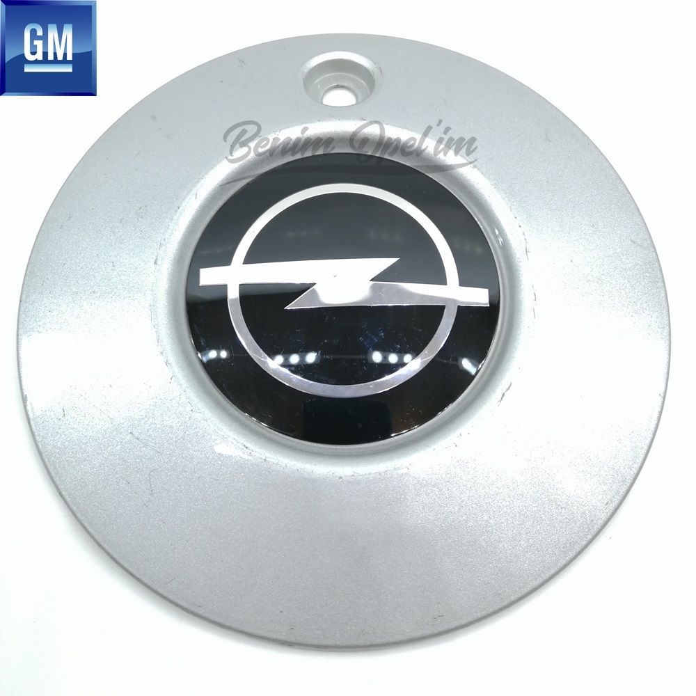 Product Code : 1006739 - Opel Vectra A GT Black Emblem Wheel Hub Chrome Grey 1 Piece Price GM Genuine 1006739 - 90445441