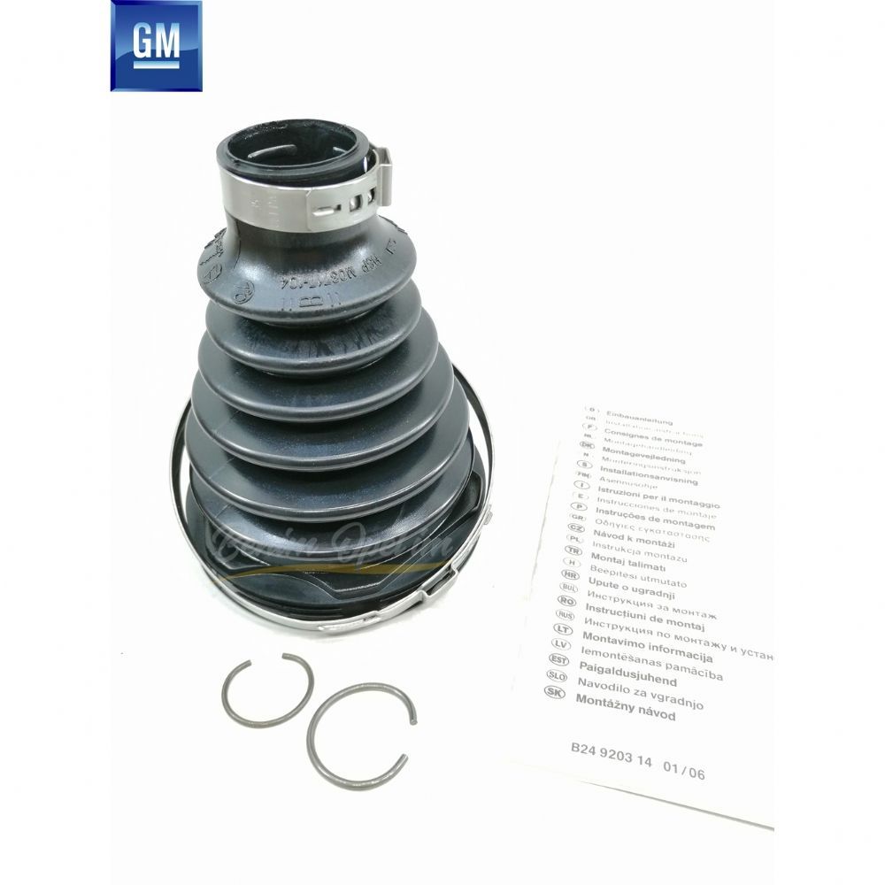 Product Code : 1603015 - Opel Insignia A, Astra J Inner Axle Boot Kit 2.0/2.8 GM Genuine 1603015 - 13291742